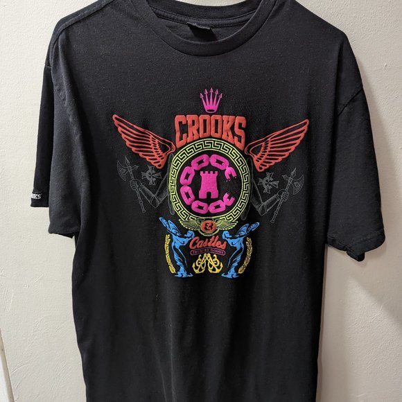 Men's XL Crooks & Castles T-shirt - Picture 1 of 2